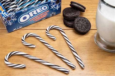 Oreo Cookies and Cream Candy Canes: Milk's favorite candy cane.