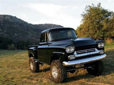 1958 Chevy Apache 4X4 | Chevy apache, Trucks, Classic trucks