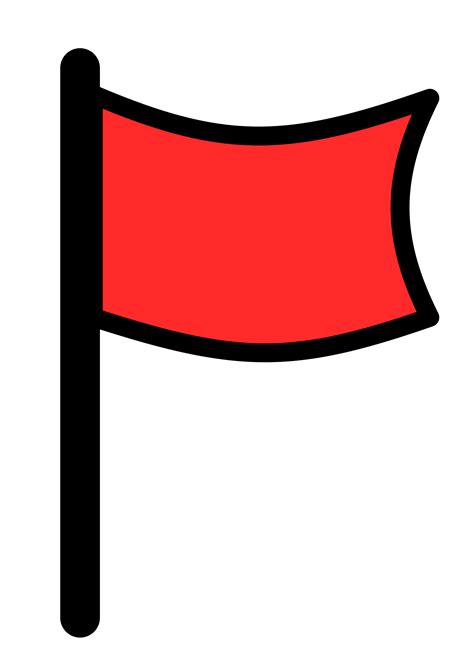 Red Flag Icon - ClipArt Best