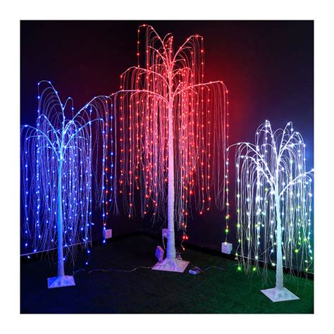 Smart RGB Mobile APP Control Christmas Tree Artificial LED Lights - China Christmas Decoration ...