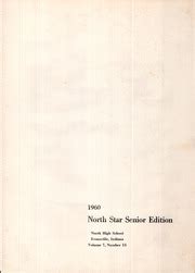 North High School - North Star Senior Edition Yearbook (Evansville, IN), Class of 1960, Pages 1 - 17