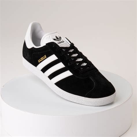 Mens adidas Gazelle Athletic Shoe - Black | Journeys