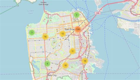 Visualization of Crime Data in San Francisco