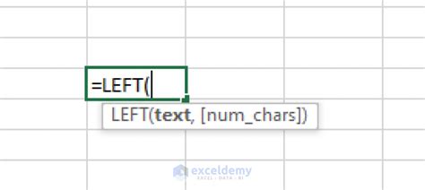 How to use LEFT function in Excel (4 Examples) - ExcelDemy