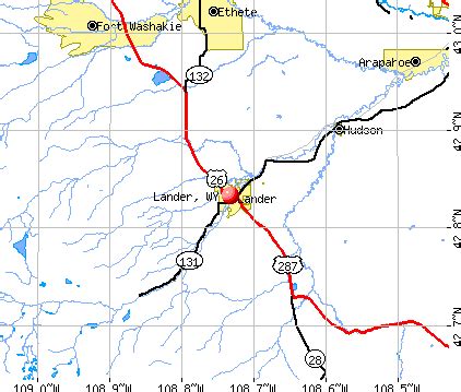 Lander, Wyoming (WY 82520) profile: population, maps, real estate, averages, homes, statistics ...