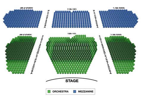 Marquis Theatre Broadway Seating Charts