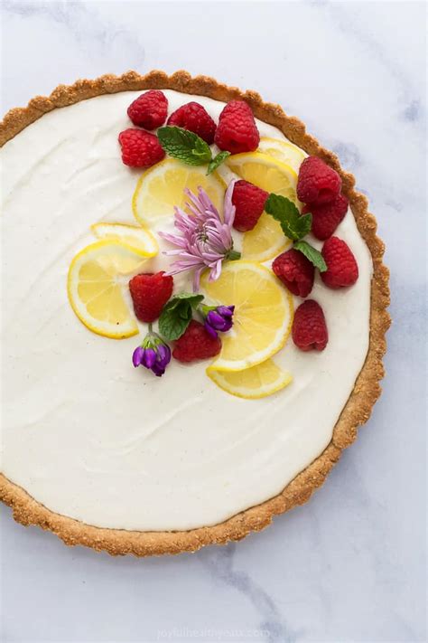 Creamy Lemon Tart Recipe with Almond Crust | Easy Lemon Tart