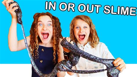 IN OR OUT SLIME SPILL Challenge By The Norris Nuts - YouTube