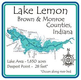 Lake Lemon Indiana Map - Zip Code Map