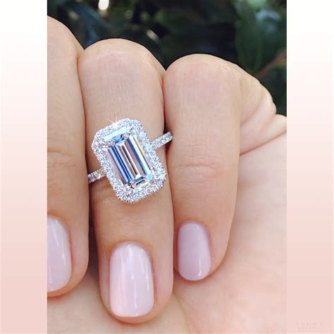 Custom Emerald-Cut Engagement Ring – Ascot Diamonds