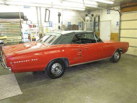 1968 DODGE CORONET 500 CONVERTIBLE