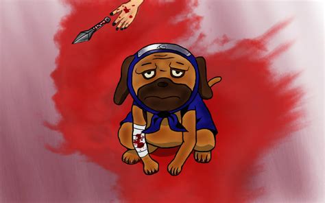 Pakkun the ninja dog by narugi on DeviantArt