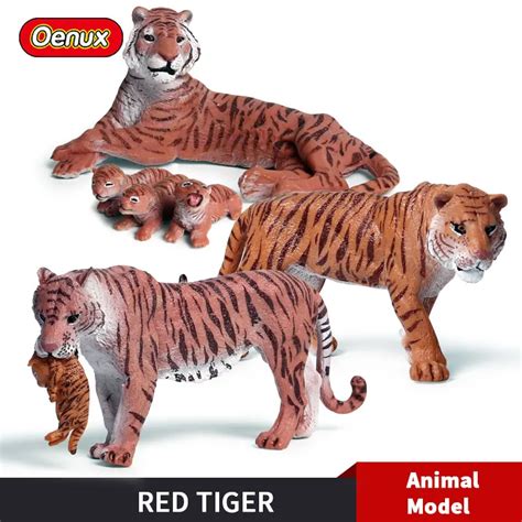 Oenux Classic Savage Wild Animals Action Figure Simulation South China ...