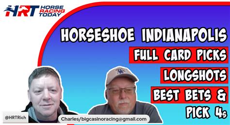 Horse Racing Today – Horseshoe Indianapolis Picks – Wednesday, October ...