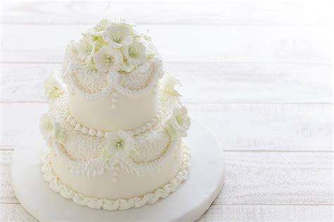 White Wedding Cake Background | Gallery Yopriceville - High-Quality ...