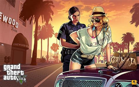 GTA 5 Grand Theft Auto Police Tracey De Santa Hat, gta police HD wallpaper | Pxfuel