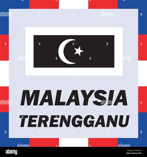 Terengganu flag Stock Vector Images - Alamy