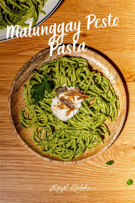 Malunggay Pesto Pasta Recipe - Rezel Kealoha