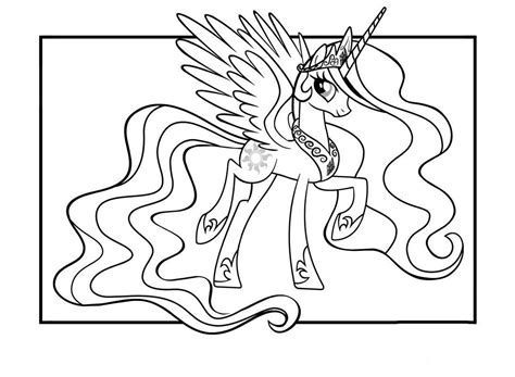 My Little Pony 5 Coloriage Des Petits Poneys My Little Pony Et Image Licorne A Imprimer Avec ...