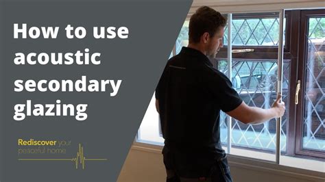 How To Use Acoustic Secondary Glazing | Basic Instructions | Quietco Soundproofing Experts - YouTube