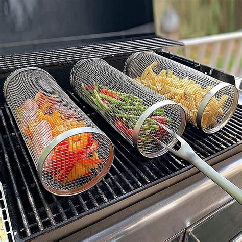 Rolling Grilling BBQ Basket - CoolStuffToBuyInc.com