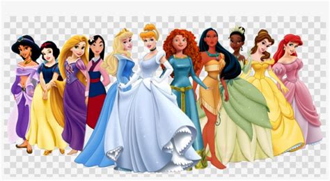 Disney Princess Films Clipart Disney Princess Princess - All Disney Princesses 2018 - 900x450 ...