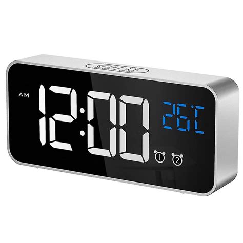 Large Digital Alarm Clock For Visually Impaired - Big Electric Clock For Bedroom, Jumbo Number ...