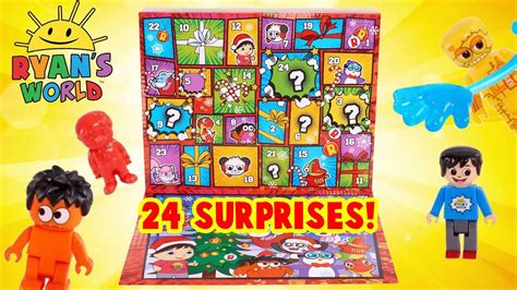 Ryan's World Advent Calendar Countdown to Christmas with Ryan Toys JUST ...