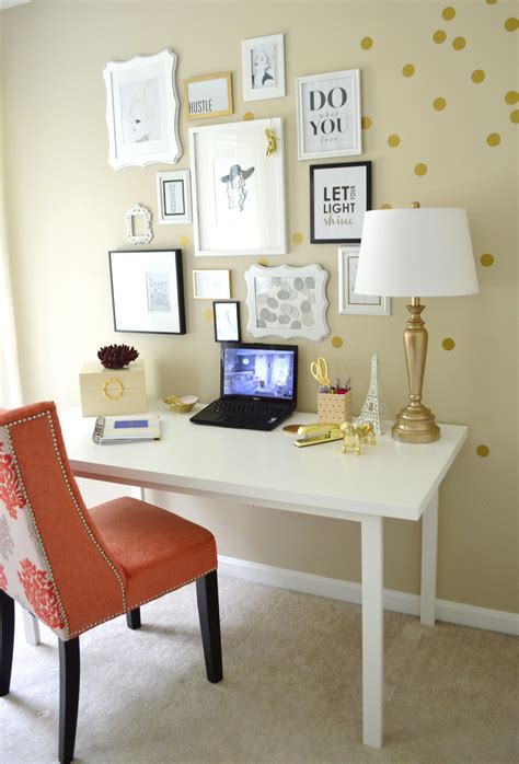 White home office gallery wall | Craft room office, Home, Home office ...