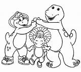 Barney Printable Coloring Pages sketch template