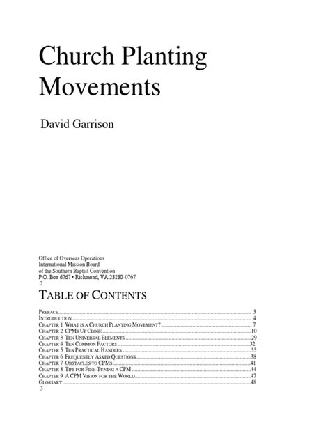 Church Planting Movements | PDF | Church Planting | Cambodia