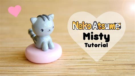 Neko Atsume Misty & Cushion│Polymer Clay Tutorial - YouTube