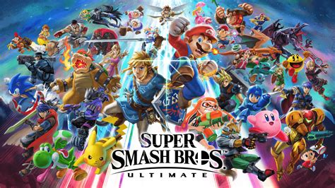 Smash Bros Ultimate Logo Wallpapers on WallpaperDog