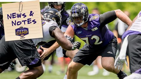 News & Notes 7/28: An Update on Ravens’ Offensive Line Competition