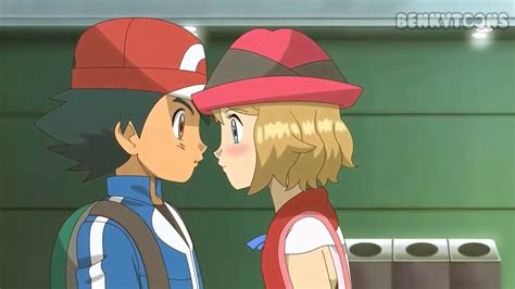 Pokemon Ash And Serena Kiss Episode