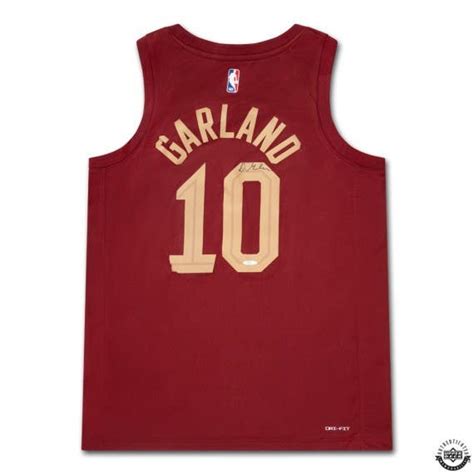 Darius Garland Autographed Cleveland Cavaliers Icon Edition Wine ...