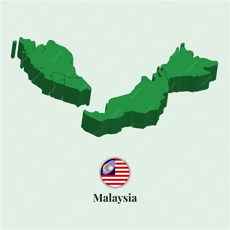 Premium Vector | 3D Map of Malaysia Vector illustration Stock Photos ...