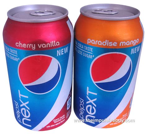 Cherry Vanilla Pepsi Next & Paradise Mango Pepsi Next | Flickr