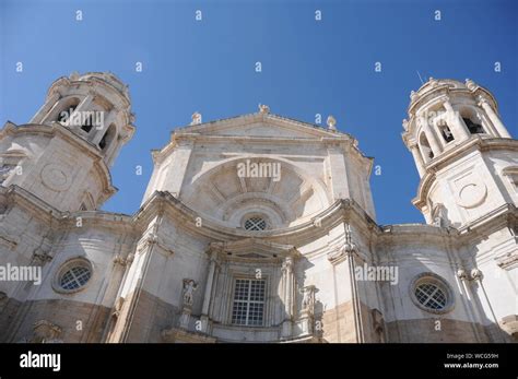 Beautiful Cadiz Cathedral , andalusia Spain Stock Photo - Alamy