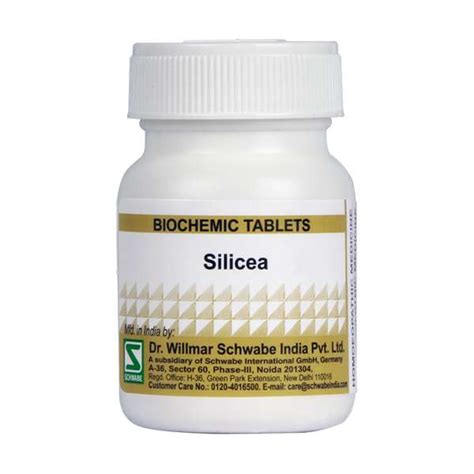 Silicea - Buy Silicea Online - Schwabe India