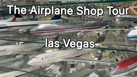 The Airplane Shop Las Vegas tour/ walkthrough - YouTube