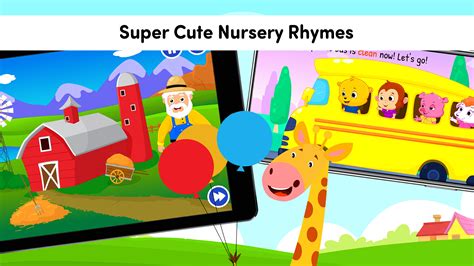 Nursery Rhymes, ABC Songs, 123, Stories, Early Learning Games For Preschool Toddler Kids ...