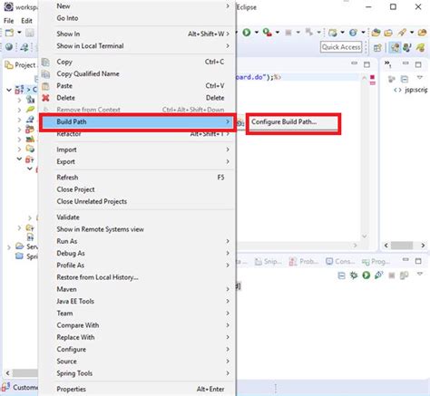 How to set build path in eclipse IDE? - Note Arena