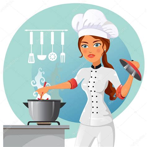 Picture Of Cartoon Chef Outline - Chef Cartoon With Ok Sign Stock Photo - Image: 31362160 ...