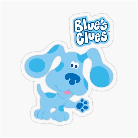 Blues Clues Stickers for Sale | Blues clues, Waterslide decal paper ...