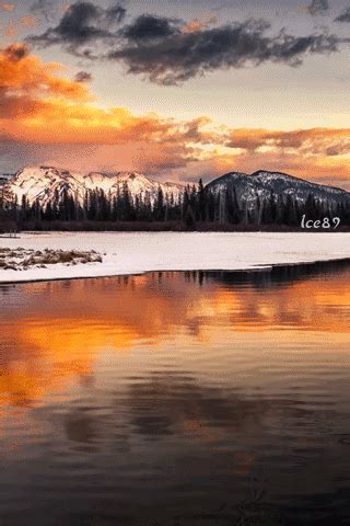 Snowy Mountains GIF - Download & Share on PHONEKY