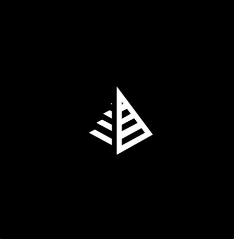 Triangle exploration - minimal on Behance | Project photo, Triangle logo, Logo project