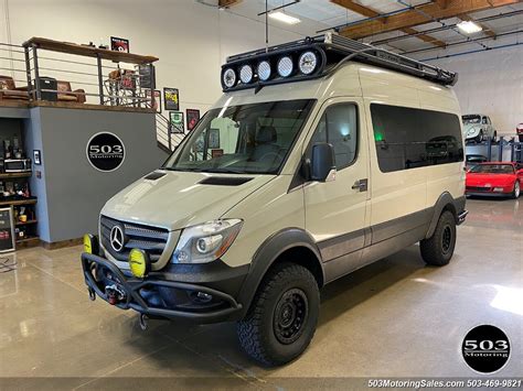 2015 Mercedes-Benz Sprinter 2500 4x4 Diesel ROAMBUILT Adventure Van R1