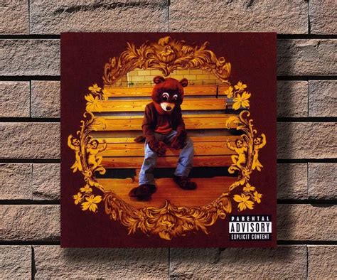 G 215 Kanye West The College Dropout Custom Album Cover Fabric Home ...