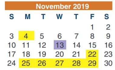 Milton Cooper Elementary - School District Instructional Calendar - Spring Isd - 2019-2020